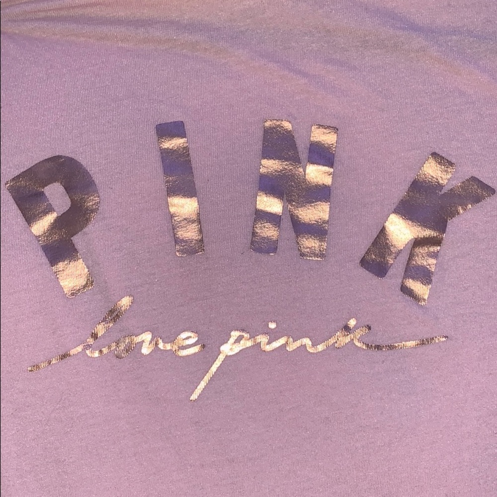 Victoria Secret long sleeve cropped shirt